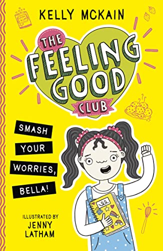 Book cover: girl with pigtails, heart shape, and colorful illustrations.