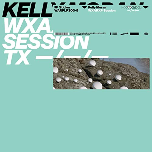 Kelly Moran WXAXRXP Session vinyl record cover with abstract landscape.