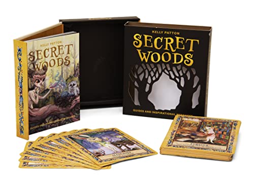 Secret Woods" boxed set with guidebook and illustrated cards.