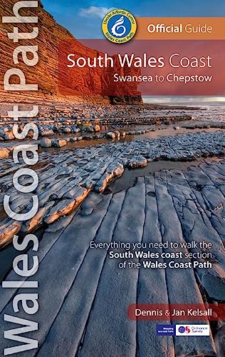 Book cover: rocky coastline of South Wales, titled “South Wales Coast.”