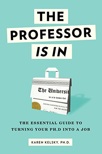 Book cover with title text and an illustration of a diploma shaped like a briefcase.