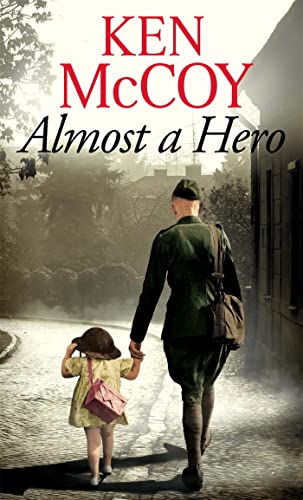 Book cover: soldier and child walking away down a street.