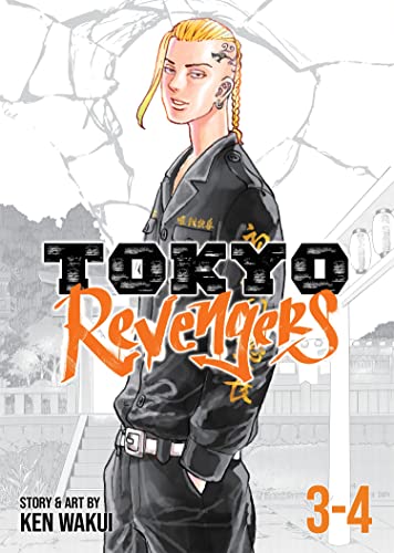 Cover of Tokyo Revengers Omnibus Vol. 3-4, featuring a blonde male character.