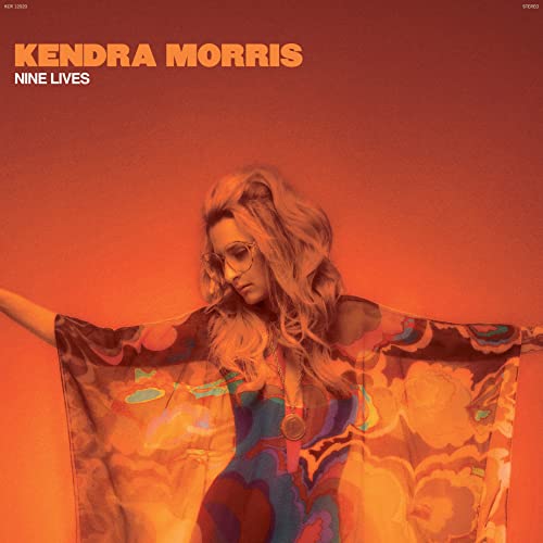 CD cover for Kendra Morris’s “Nine Lives” featuring a portrait of the artist.
