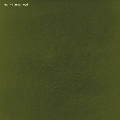 Album cover with a solid olive green background and white text in the corner.