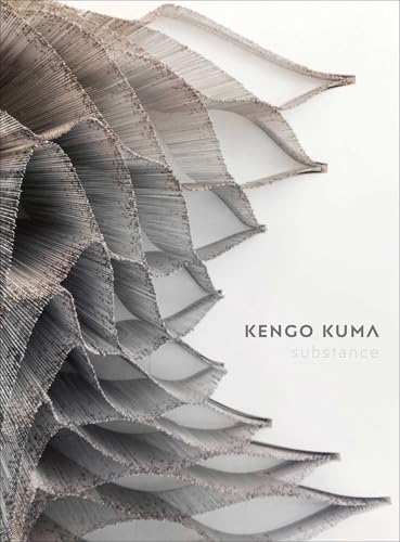 Book cover featuring a textured, layered architectural design and text.