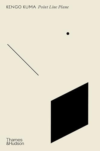 Book cover with a black dot, line, and parallelogram on a beige background.