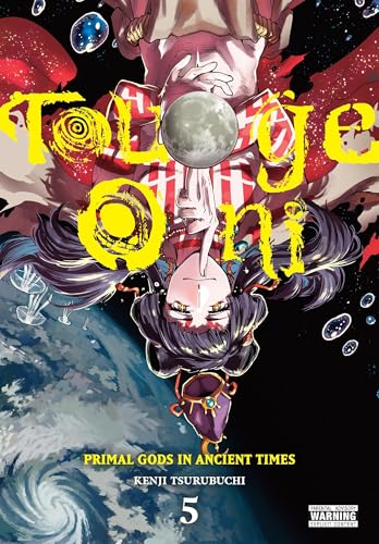 Manga cover: woman with long dark hair, moon, and swirling cosmos.