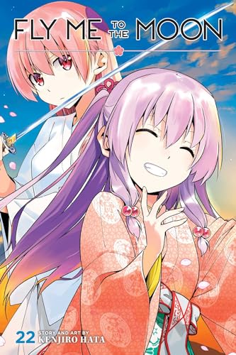 Manga cover featuring two young women with colorful hair and swords.