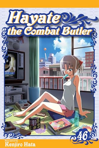 Manga cover: girl with short brown hair sits near a window and TV.