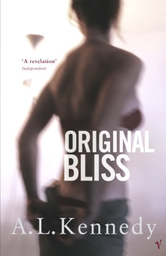 Book cover with blurred figure, white text reading "Original Bliss" and author's name.