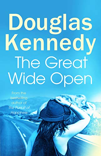Book cover: woman with hat looking at a distant highway.