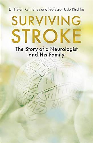 Book cover for “Surviving Stroke” with a brain illustration.