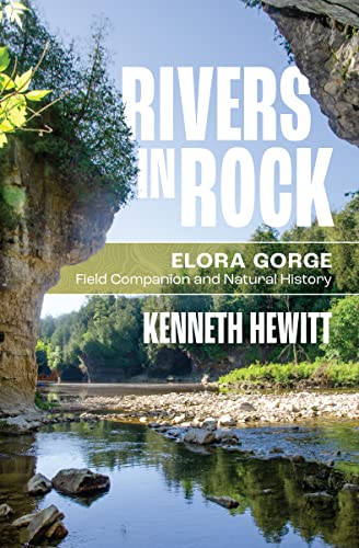 Book cover depicting Elora Gorge with rocky cliffs and a river.