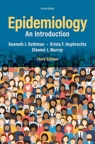 Book cover for “Epidemiology: An Introduction” with diverse illustrated crowd.