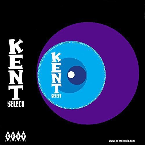 A vinyl record cover featuring a purple and blue vinyl against a black background.