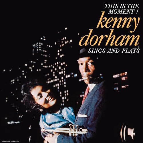 Kenny Dorham album cover featuring a portrait of the musician and a woman.