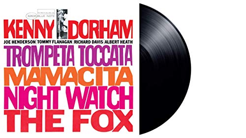 Kenny Dorham’s “Trompeta Toccata” vinyl record and album cover.