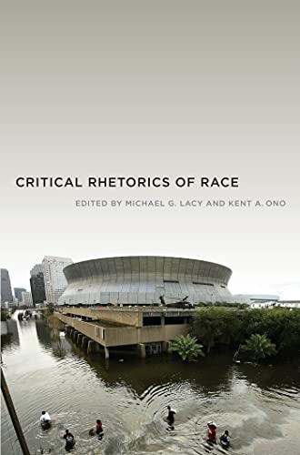 Book cover: "Critical Rhetorics of Race" with a flooded New Orleans image.