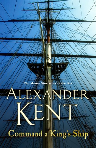 Book cover featuring the tall mast and rigging of a sailing ship against blue sky.