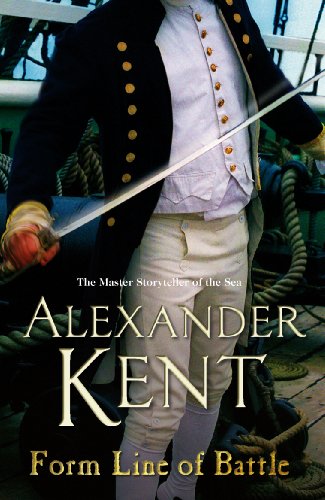 Book cover: naval officer in uniform holding a sword, titled "Form Line of Battle".