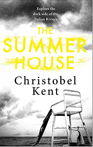 Book cover for "The Summer House" with a chair and stormy sky.