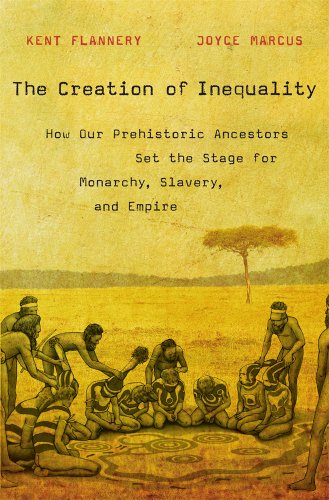 Book cover depicting prehistoric figures gathered around a circular design.