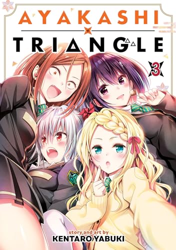 Manga volume 3 cover with four colorful anime-style female characters.