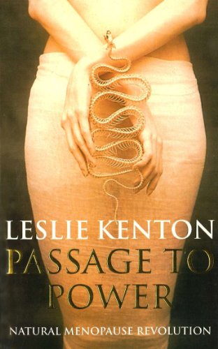 Book cover: woman’s torso with a golden snake, title “Passage To Power.”