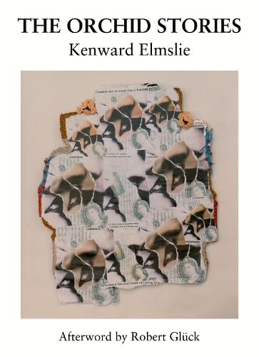 Book cover featuring a collage of fragmented facial images and text on white fabric.