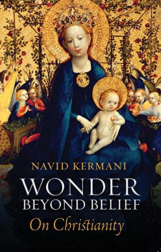 Book cover depicting Mary and baby Jesus with golden halos, title "Wonder Beyond Belief.