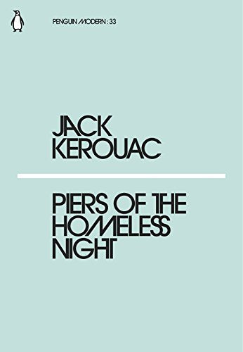 "Piers of the Homeless Night" book cover with pale green background and black text.