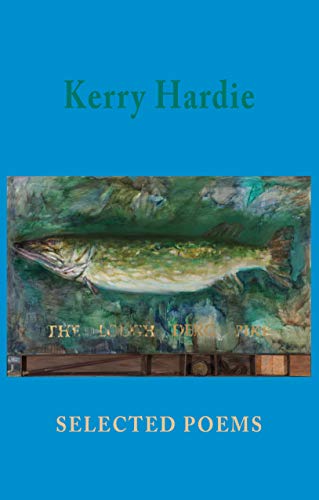 Book cover: “Selected Poems” by Kerry Hardie, featuring a painted fish.