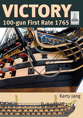 Book cover showing a model of the HMS Victory with a technical ship diagram below.