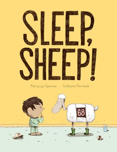 Book cover: boy with sheep, numbered 68, on a yellow background.