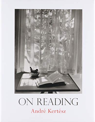 Book cover: “On Reading” by André Kertész, with still life scene.