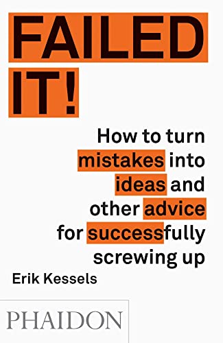 Book cover with bold orange text reading “FAILED IT!” on a black background.