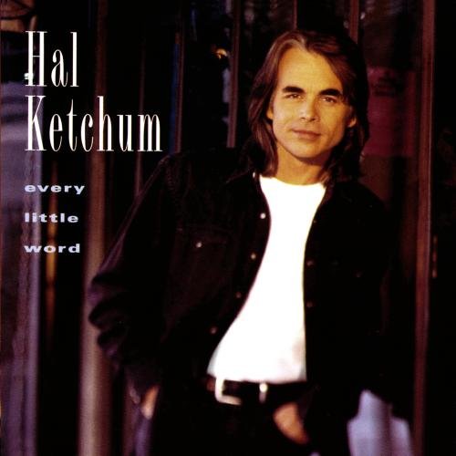 Hal Ketchum album cover, portrait of musician in a jacket.