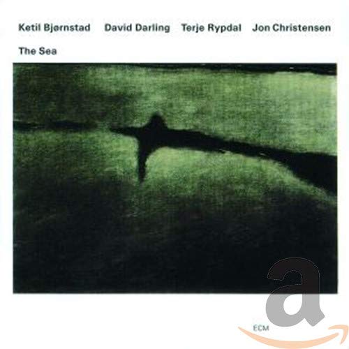 CD case for Ketil Bjornstad's "The Sea," featuring ocean-themed artwork.