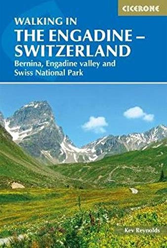 Book cover depicting a mountain landscape in the Engadine, Switzerland.