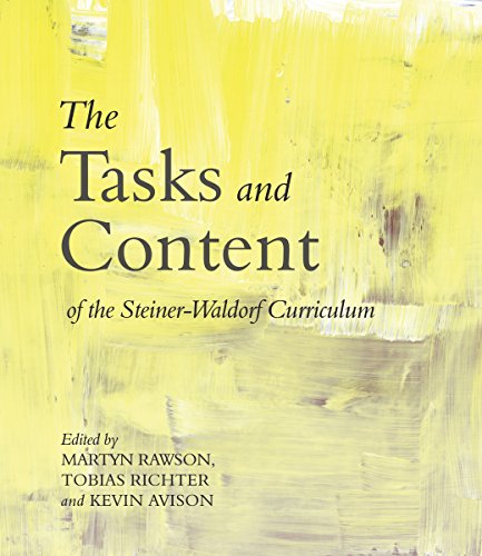 Book cover with yellow brushstrokes and text: "The Tasks and Content...