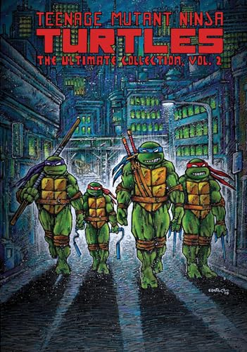 Teenage Mutant Ninja Turtles comic book cover featuring three turtles.