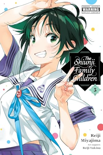 Manga volume 3 cover featuring a smiling girl with green hair.