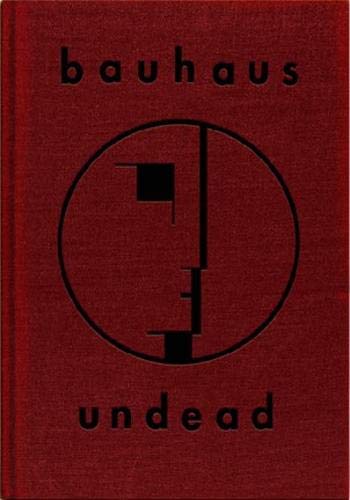 Red book cover with black Bauhaus logo and title text.