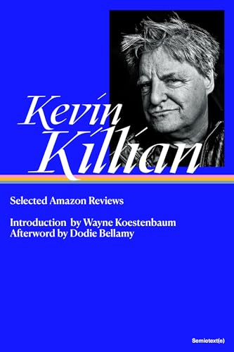Book cover: "Selected Amazon Reviews" by Kevin Killian, with author portrait.
