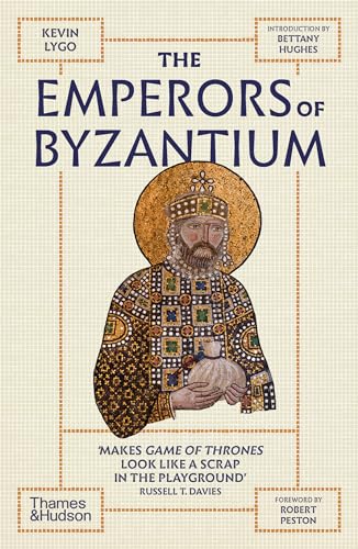Book cover: "The Emperors of Byzantium" featuring a mosaic portrait of an emperor.