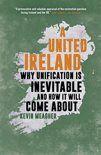Book cover with map of Ireland and title “A United Ireland.”