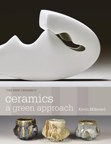 Book cover featuring white ceramic sculpture and smaller, textured pots.