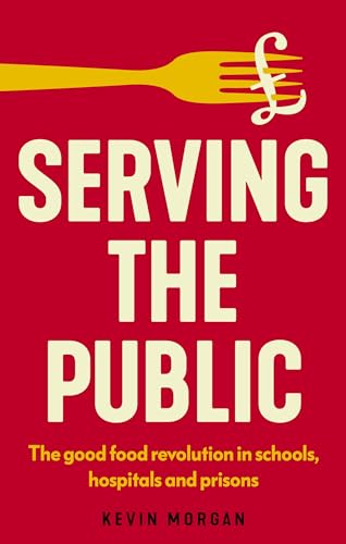 Book cover: "Serving the Public" with a fork and pound symbol.