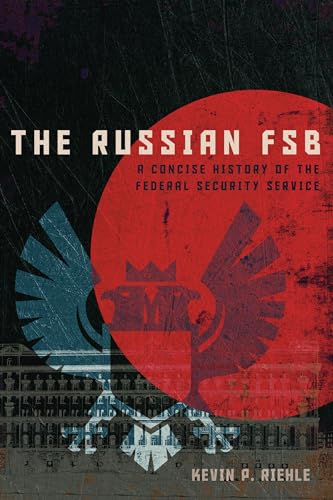 Book cover featuring a stylized eagle emblem over a red circle and building silhouette.